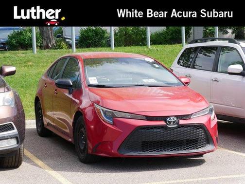 Barcelona Red Metallic 2021 Toyota Corolla LE