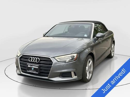 Monsoon Gray Metallic/Black Roof 2019 Audi A3 Premium