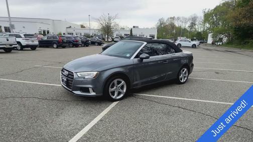Monsoon Gray Metallic/Black Roof 2019 Audi A3 Premium