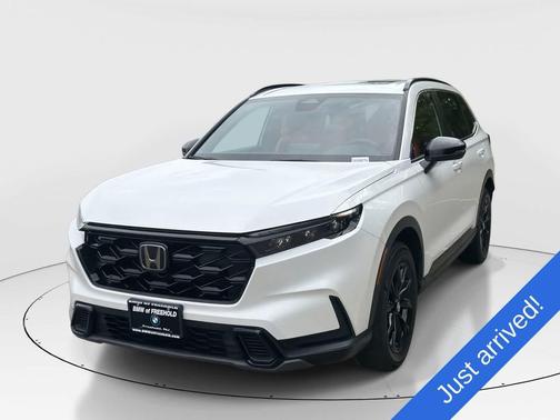 Platinum White Pearl 2023 Honda CR-V Hybrid Sport AWD