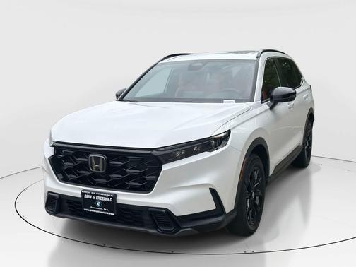 Platinum White Pearl 2023 Honda CR-V Hybrid Sport AWD