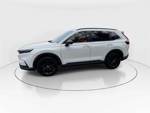 Platinum White Pearl 2023 Honda CR-V Hybrid Sport AWD