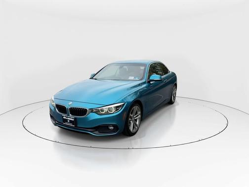Blue 2018 BMW 430 i