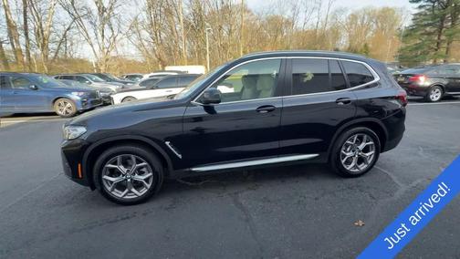 Black Sapphire Metallic 2022 BMW X3 xDrive30i