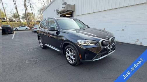 Black Sapphire Metallic 2022 BMW X3 xDrive30i