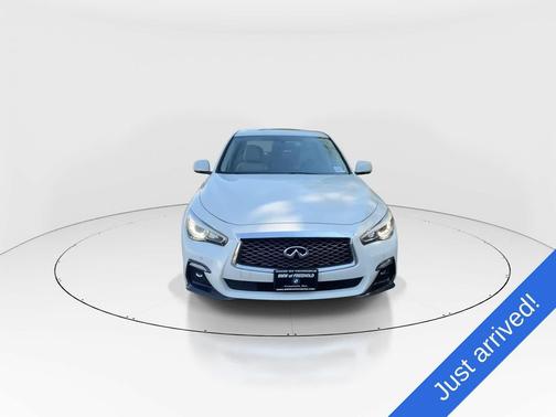 Majestic White 2019 INFINITI Q50 3.0t Sport