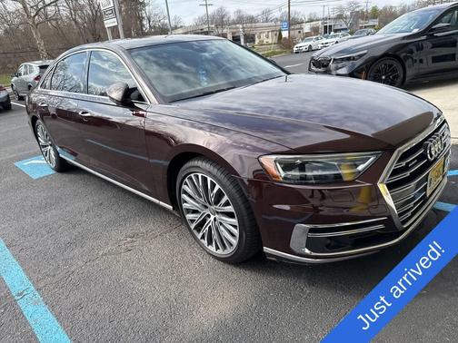 Seville Red Metallic 2019 Audi A8 55
