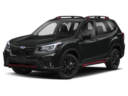 Crystal Black Silica 2021 Subaru Forester Sport