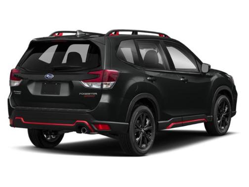 Crystal Black Silica 2021 Subaru Forester Sport