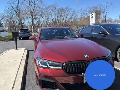 Aventurin Red Metallic 2023 BMW M550 i Xdrive
