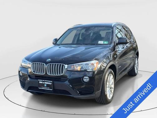 Black Sapphire Metallic 2017 BMW X3 xDrive28i