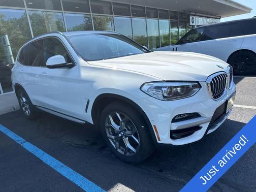 Alpine White 2020 BMW X3 xDrive30i