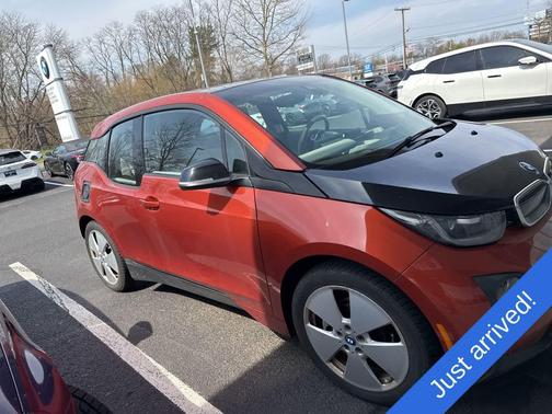 Solar Orange Metallic w/Frozen Gray Accent 2015 BMW i3 Base