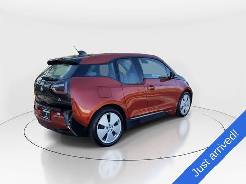 Solar Orange Metallic w/Frozen Gray Accent 2015 BMW i3 Base