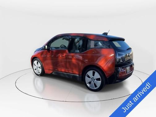 Solar Orange Metallic w/Frozen Gray Accent 2015 BMW i3 Base