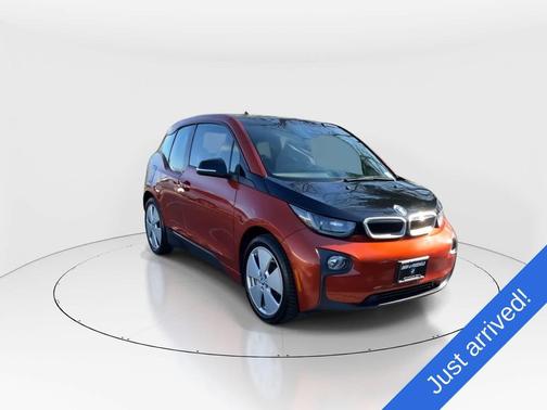 Solar Orange Metallic w/Frozen Gray Accent 2015 BMW i3 Base
