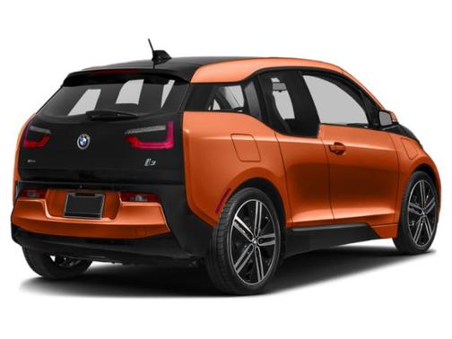 Solar Orange Metallic w/Frozen Gray Accent 2015 BMW i3 Base