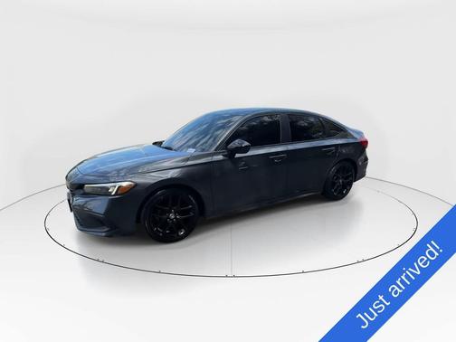 Meteorite Gray Metallic 2022 Honda Civic Sport