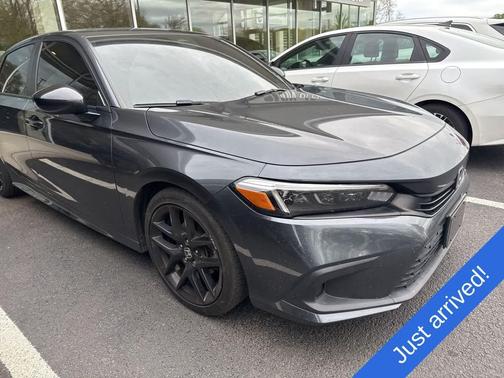 Meteorite Gray Metallic 2022 Honda Civic Sport