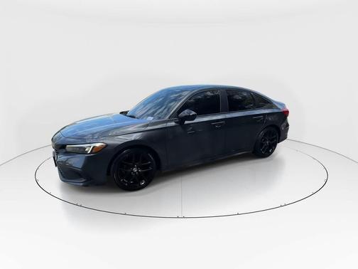 Meteorite Gray Metallic 2022 Honda Civic Sport