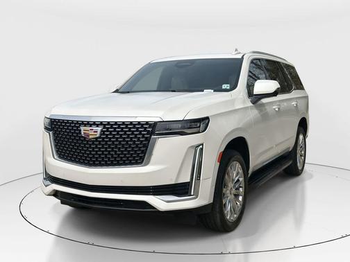 Crystal White Tricoat 2024 Cadillac Escalade Premium Luxury