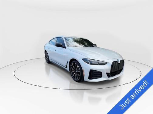 Mineral White Metallic 2025 BMW i4 Gran Coupe xDrive40