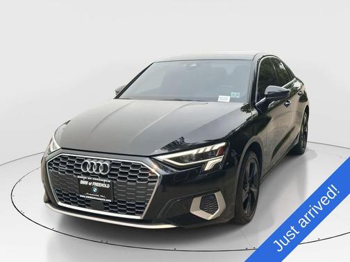 Brilliant Black 2023 Audi A3 Premium