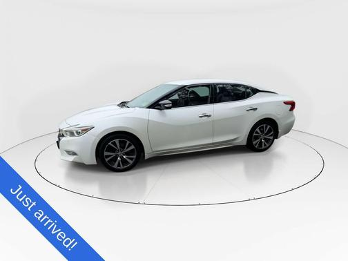 Pearl White 2017 Nissan Maxima 3.5 SV