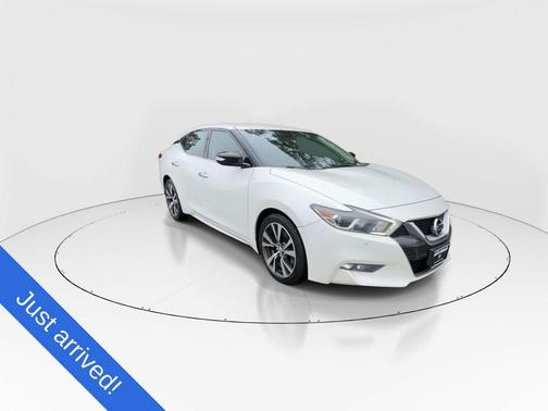 Pearl White 2017 Nissan Maxima 3.5 SV