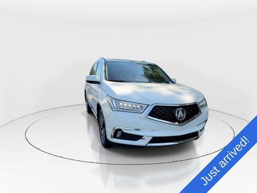 White Diamond Pearl 2017 Acura MDX 3.5L