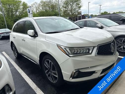 White Diamond Pearl 2017 Acura MDX 3.5L