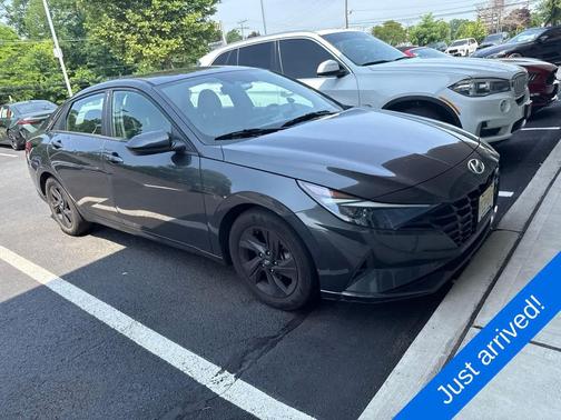 Portofino Gray 2021 Hyundai ELANTRA SEL