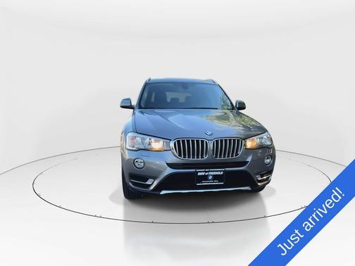 Space Gray Metallic 2017 BMW X3 xDrive28i