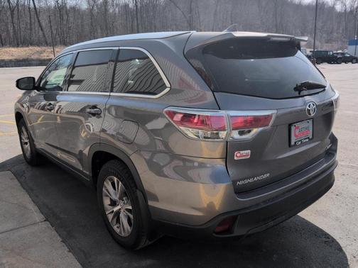 Gray 2015 Toyota Highlander XLE
