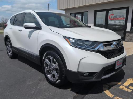 White 2019 Honda CR-V EX