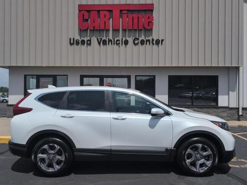 White 2019 Honda CR-V EX