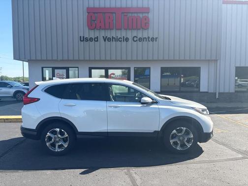 White 2019 Honda CR-V EX