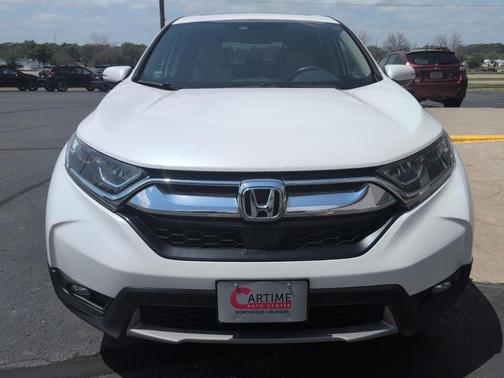 White 2019 Honda CR-V EX