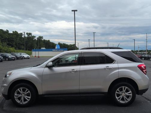 Silver 2016 Chevrolet Equinox LT