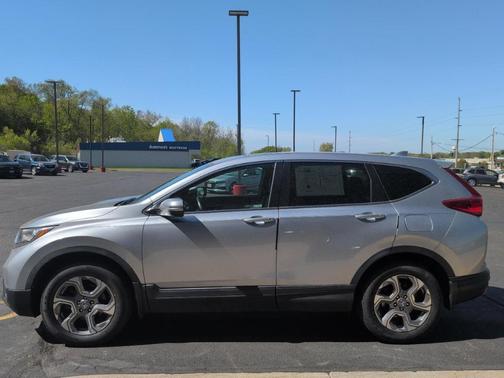 Gray 2018 Honda CR-V EX-L