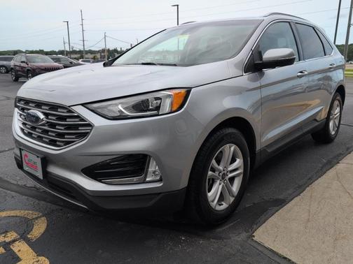 Silver 2020 Ford Edge SEL