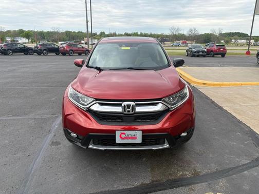 Red 2018 Honda CR-V EX