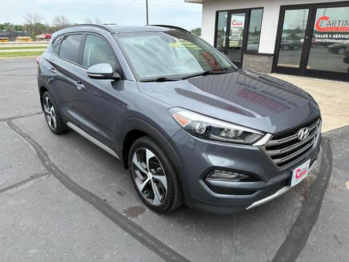 Coliseum Gray 2018 Hyundai TUCSON Limited