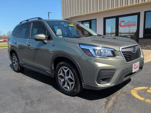 Jasper Green Metallic 2020 Subaru Forester Premium