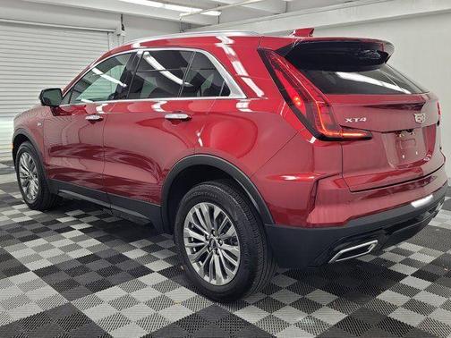 Radiant Red 2025 Cadillac XT4 Premium Luxury