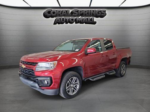Cherry Red Tintcoat 2021 Chevrolet Colorado LT