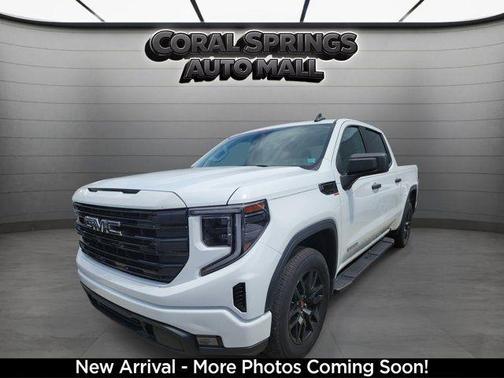 Summit White 2024 GMC Sierra 1500 Elevation