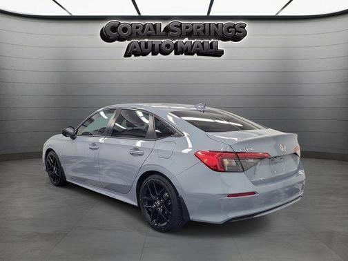 Gray 2024 Honda Civic Sport