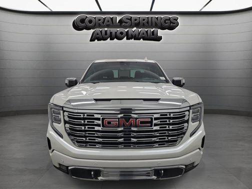 White Frost Tri-Coat 2023 GMC Sierra 1500 Denali