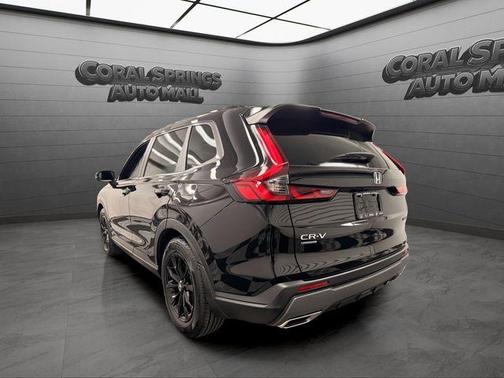Black 2025 Honda CR-V Hybrid Sport